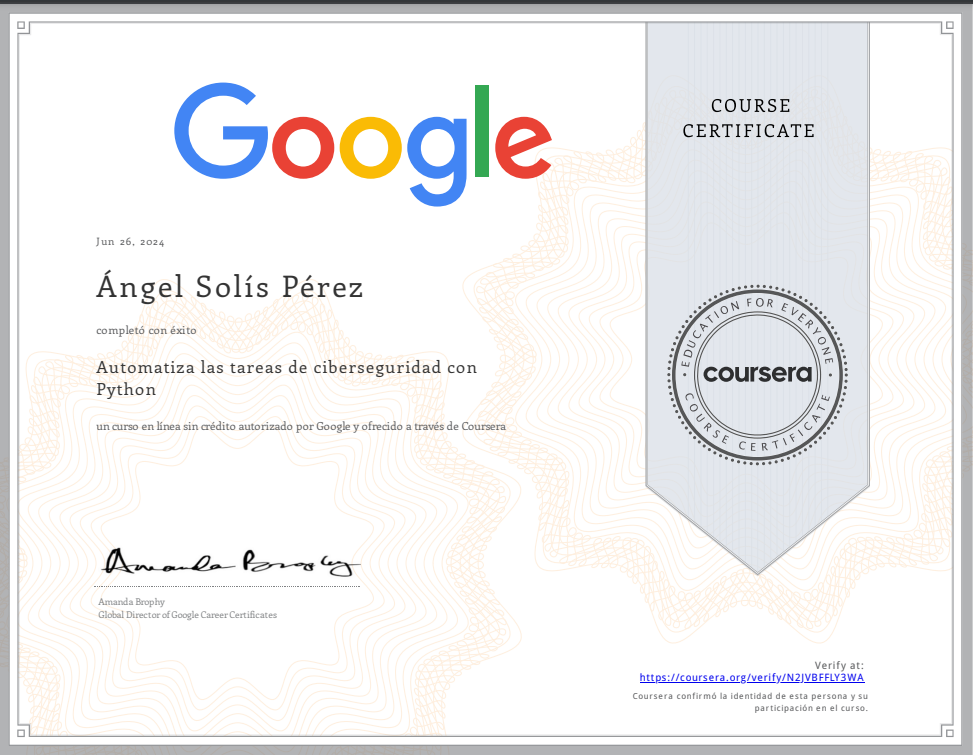 Automate with Python badge