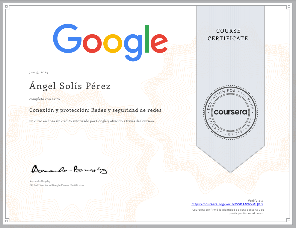 Networking & Security badge